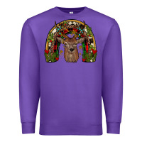 Purple deer rainbow Premium Sweatshirt - JahusDesignShop