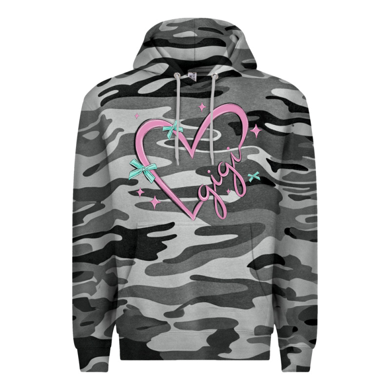 Gigi With Heart And Ribbons Premium Hoodie by MaliasSmallBusiness | Teevron