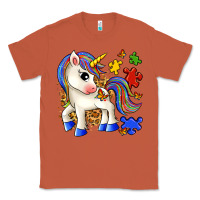 Copper autism unicorn Classic Tee - Zillion Design Studio