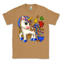 Toasted Coconut autism unicorn Classic Tee - Zillion Design Studio