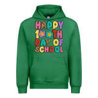 Emerald happy 100 th day of school Urban Hoodie - MaliasSmallBusiness