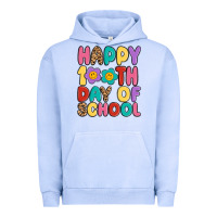 Pigment Grape Ice happy 100 th day of school Urban Hoodie - MaliasSmallBusiness