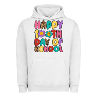 Pigment Lunar Rock happy 100 th day of school Urban Hoodie - MaliasSmallBusiness