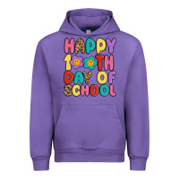 Tulip happy 100 th day of school Urban Hoodie - MaliasSmallBusiness