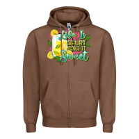Chestnut life is Zipper Hoodie - Zillion Design Studio