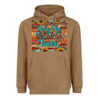 Toasted Coconut only the brave teach Heavyweight Hoodie - JahusDesignShop