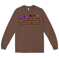 Chestnut this is god s country Long Sleeve Tee - texasbilliewilder