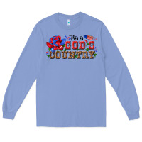 Colony Blue this is god s country Long Sleeve Tee - texasbilliewilder