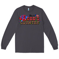 Smoke this is god s country Long Sleeve Tee - texasbilliewilder