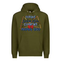 Army Green future ladies man current mamas boy Premium Hoodie - MaliasSmallBusiness