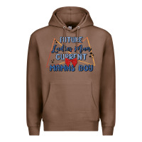 Chestnut future ladies man current mamas boy Premium Hoodie - MaliasSmallBusiness