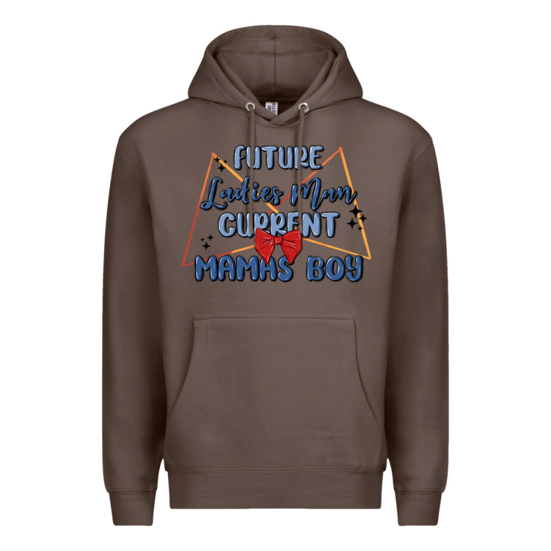 Future Ladies Man Current Mamas Boy Premium Hoodie by MaliasSmallBusiness | Teevron