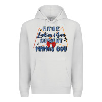 Dove Grey future ladies man current mamas boy Premium Hoodie - MaliasSmallBusiness