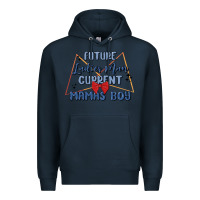 Navy future ladies man current mamas boy Premium Hoodie - MaliasSmallBusiness