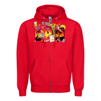 Red summer lpn Zipper Hoodie - Zillion Design Studio