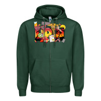 Sports Green summer lpn Zipper Hoodie - Zillion Design Studio