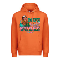 Carrot afro  nurse dope black Premium Hoodie - AdoDesignShop