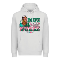 Dove Grey afro  nurse dope black Premium Hoodie - AdoDesignShop