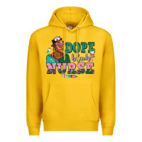 Lemon afro  nurse dope black Premium Hoodie - AdoDesignShop