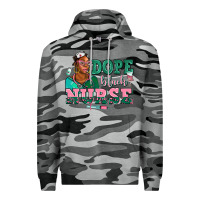 Slate Camo afro  nurse dope black Premium Hoodie - AdoDesignShop