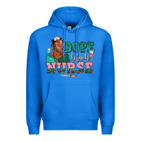 True Royal afro  nurse dope black Premium Hoodie - AdoDesignShop