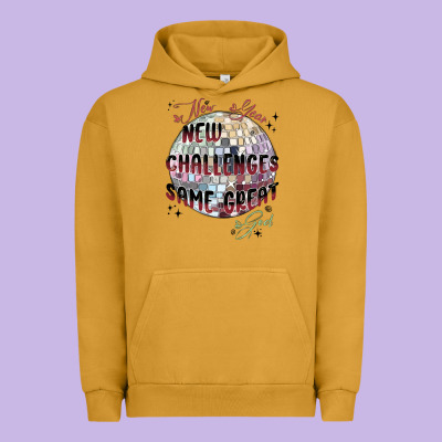 Happy New Year Urban Hoodie Designed By Maliassmallbusiness