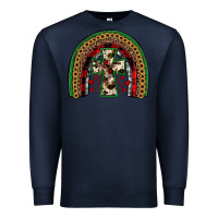 Navy cross rainbow Premium Sweatshirt - JahusDesignShop