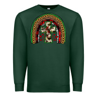 Sports Green cross rainbow Premium Sweatshirt - JahusDesignShop