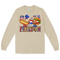 Mushroom tastes like freedom with leopard Long Sleeve Tee - texasbilliewilder