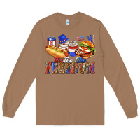Toasted Coconut tastes like freedom with leopard Long Sleeve Tee - texasbilliewilder