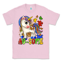 Bubblegum Pink au some unicorn Classic Tee - Zillion Design Studio