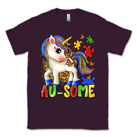 Plum au some unicorn Classic Tee - Zillion Design Studio