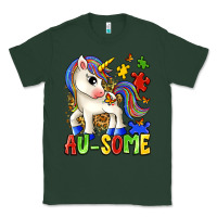 Sports Green au some unicorn Classic Tee - Zillion Design Studio