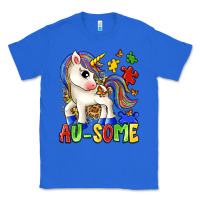 True Royal au some unicorn Classic Tee - Zillion Design Studio