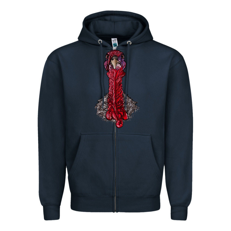 Gobble Head Zipper Hoodie by RanaPortraitStore | Teevron