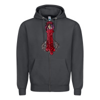 Smoke gobble head Zipper Hoodie - RanaPortraitStore