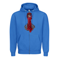 True Royal gobble head Zipper Hoodie - RanaPortraitStore