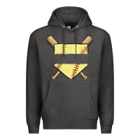 Charcoal Heather custom baseball Premium Hoodie - MaliasSmallBusiness