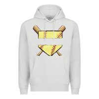 Dove Grey custom baseball Premium Hoodie - MaliasSmallBusiness