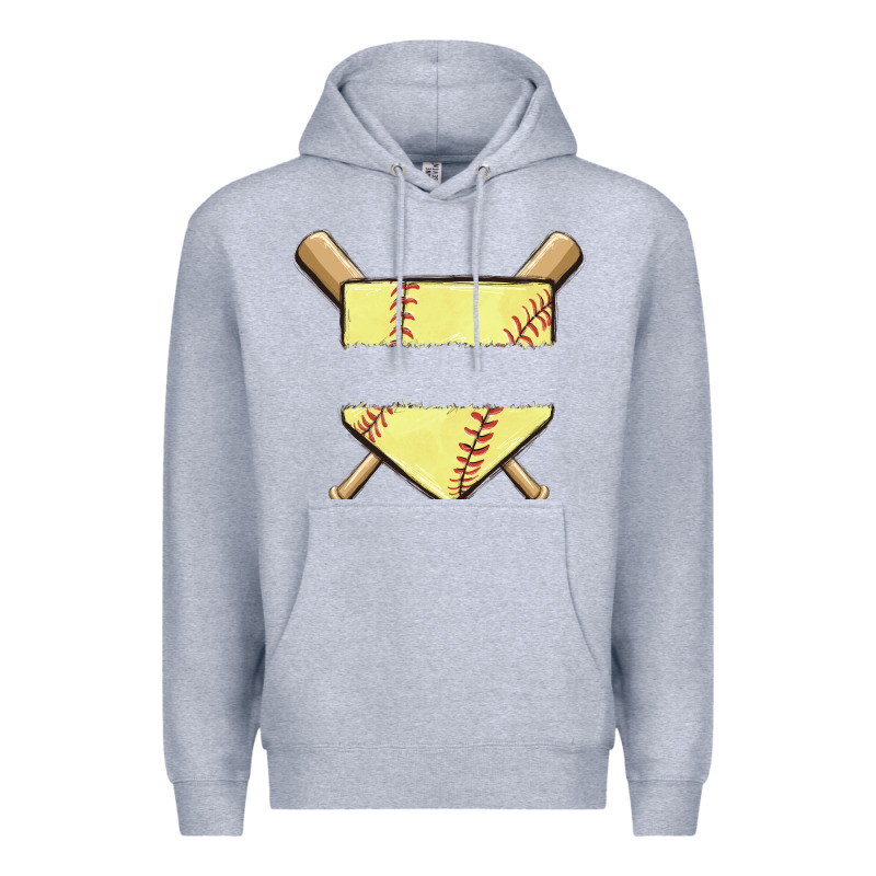 Custom Baseball Premium Hoodie by MaliasSmallBusiness | Teevron