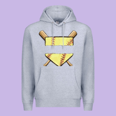 Custom Baseball Premium Hoodie Designed By Maliassmallbusiness