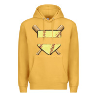 Mustard custom baseball Premium Hoodie - MaliasSmallBusiness