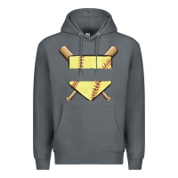 Rock custom baseball Premium Hoodie - MaliasSmallBusiness