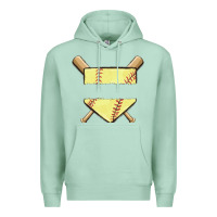 Seafoam custom baseball Premium Hoodie - MaliasSmallBusiness