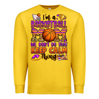 Lemon i'm a baskeball mom we don't do that keep calm thi Premium Sweatshirt - Jasminsmagicworld