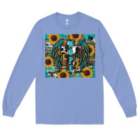Colony Blue western hope sunflower's Long Sleeve Tee - RanaPortraitStore