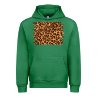 Emerald leopard background Urban Hoodie - NancyCooperArtShop