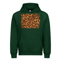 Foreset Green leopard background Urban Hoodie - NancyCooperArtShop