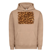 Pigment Burro leopard background Urban Hoodie - NancyCooperArtShop