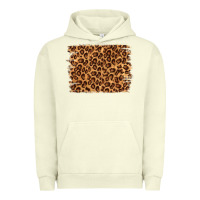 Pigment Pistachio leopard background Urban Hoodie - NancyCooperArtShop